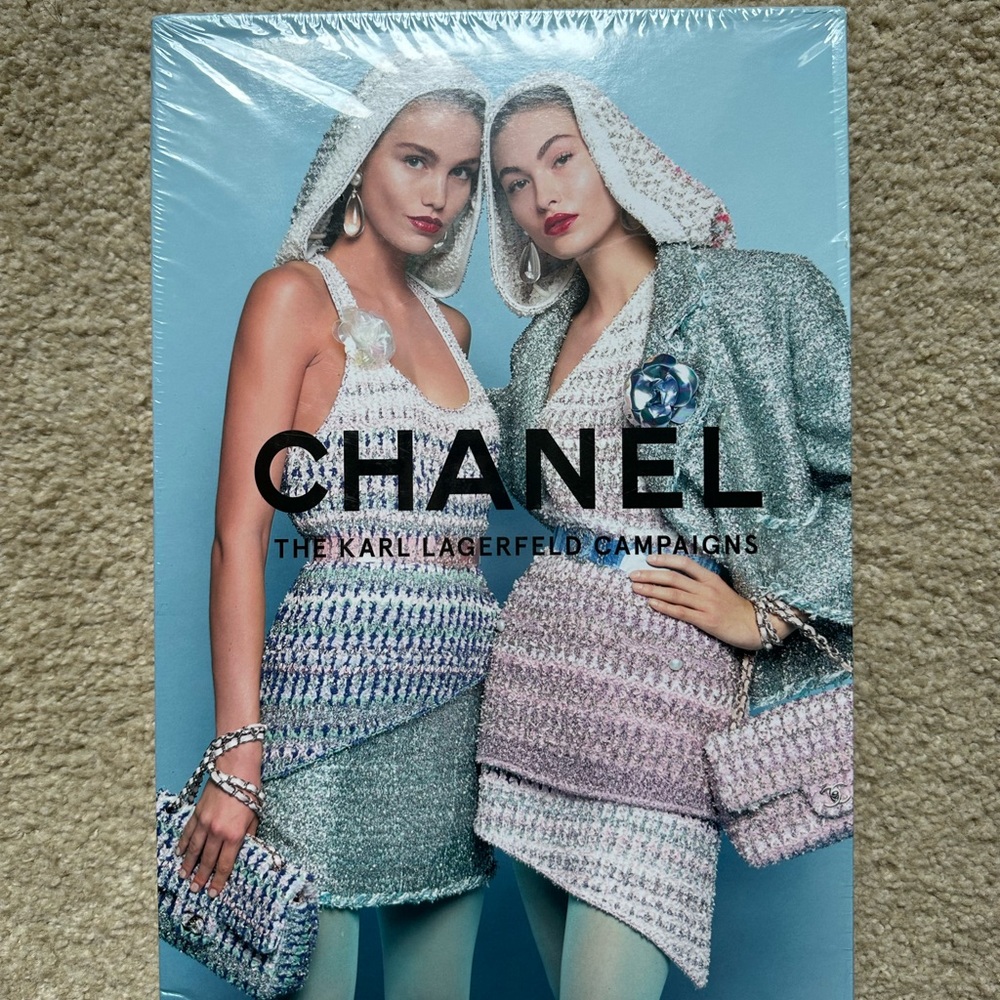 Chanel The Karl Lagerfeld Campaigns Book Coffee Table Book New and Sealed